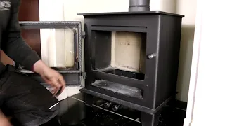 Replacing Firebricks and Baffle Plate on a Clock Blithfield 5kW Stove