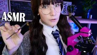 ASMR [RP] nerd and microscope 🤓🔬  [Russian whisper] [Subtitles]