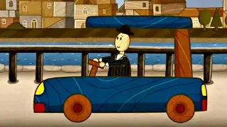 Dessin animé éducatif en français pour enfants. Mini voitures avec Prabou et Nico : le pont