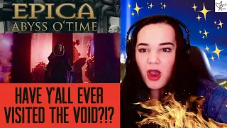 Opera Singer Reacts to EPICA - Abyss of Time (OFFICIAL MUSIC VIDEO) | LIVE REACTION