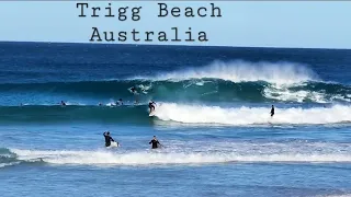 Trigg Beach, Perth                                  The Last big swell of Nov 2023