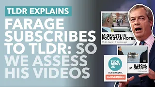Asylum Seekers in Four Star Hotels & Illegal Channel Crossing: Assessing Farage’s Claims - TLDR News