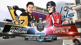 2017 Stanley Cup Playoffs, Round 2: Penguins @ Capitals (Game 1, 4/27/2017)