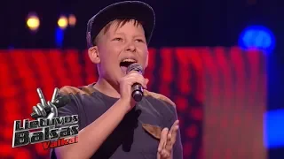 Aronas Valaitis - Nenoriu grįžt namo | Blind Auditions | The Voice Kids Lithuania S01