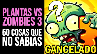 PLANTAS VS ZOMBIES 3: 50 Cosas que NO SABÍAS | Curiosidades