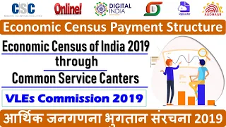 आर्थिक जनगणना सर्वेक्षक और पर्यवेक्षकों भुगतान संरचना 2019 | Economic Census 2019 Payment Structure