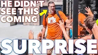 WIFE SURPRISES HUSBAND WITH SECRET SURPRISE BIRTHDAY POOL PARTY WITH THE BINGHAM FAMILY | BIG FAMILY