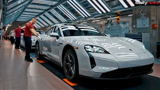 Porsche Taycan Manufacturing | Inside The Porsche's Zuffenhausen Plant !