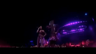 Nicki Minaj and Ariana Grande at Coachella