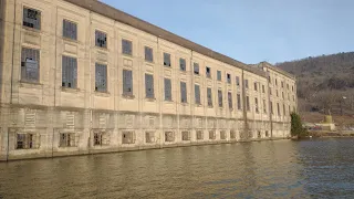 There Was Big Catfish Swimming Around An Old Haunted Prison