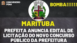 Prefeita anuncia edital de licitação do concurso público da Prefeitura de Marituba