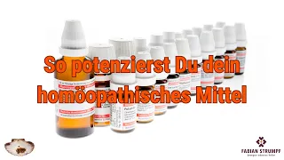 So potenzierst Du selber ein homöopathisches Mittel