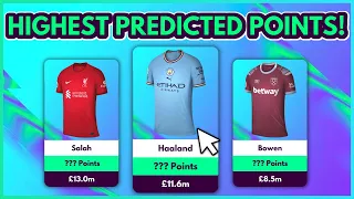 TOP PREDICTED FPL POINTS SCORERS! | Gameweek 2 | Fantasy Premier League Tips 2022/23