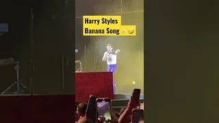 Harry Styles Banana Song 🍌🤣👀 #harrystyles