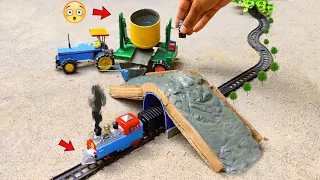 diy tractor making mini Concrete bridge part- 02 | diy tractor | water pump | @KeepVilla | @MiniTheQ