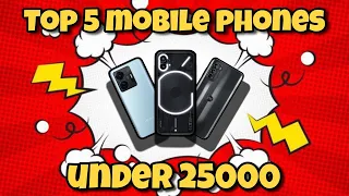 Top 5 best 5G smartphones under 25000 | January 2023