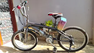 Restoration BMX and Conversion Electric Bike