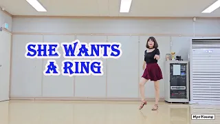 She Wants a Ring Line dance - Improver