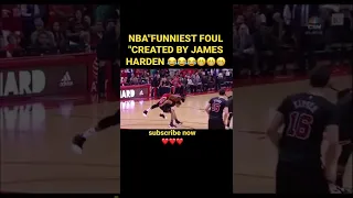 NBA"FUNNIEST FOUL CREATED BY JAMES HARDEN 😂😂😂😂😁😁😁🤣🤣✅✅✅subscribe now