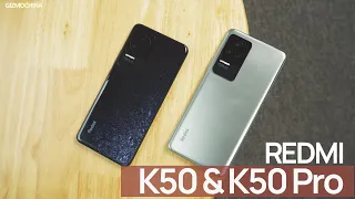 Xiaomi Redmi K50 & Redmi K50 Pro Unboxing & First Impression