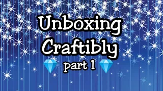 Unboxing Craftibly!