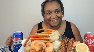 FOOD STAMP SEAFOOD BOIL | COKE VS. PEPSI BY @AceEats & @ShunnetteNicole