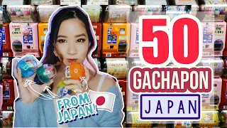 I GOT THEM IN JAPAN! ❤️ 50 GACHAPON Capsule Toys from TOKYO, JAPAN 🇯🇵