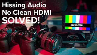 Olympus EM-1 Mark II: No Connection HDMI and Hissing Audio - SOLVED!