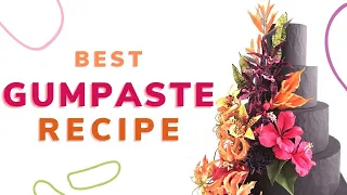 Gumpaste Recipe Tutorial for Sugar Flowers! // With Finespun Cakes