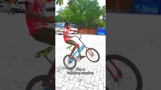 How to do wheeling tamil🔥🥵#views#trending#cyclewheelie#viral#ownvoice#tutorial#cycling#childchinna