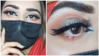 5 Minute Easy Soft Sparkly Green Eye Look For Everyday Wear / Step By Step guide for beginners