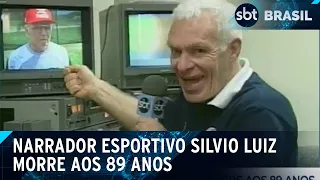 Morre Silvio Luiz, lenda da narração esportiva | SBT Brasil (16/05/24)