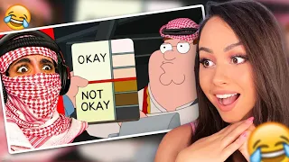 Arab Girl to Arabs Reacts to OFFENSIVE Tiktoks (bad idea)