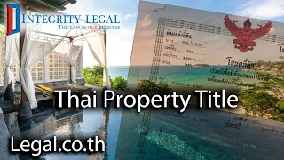 Lifetime Property Leases In Thailand?