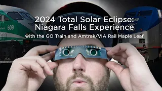 Taking the GO Train to see TOTALITY in Niagara Falls!