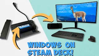 Windows on STEAM DECK - How I Use it