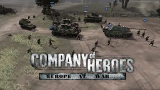 Company of Heroes Ghost Division Returns 1vs2 Expert [Europe At War mod]