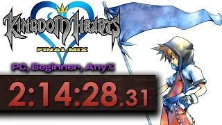 Kingdom Hearts Final Mix | PC, Beginner, Any% [2:14:28] [FPB] [No Commentary]