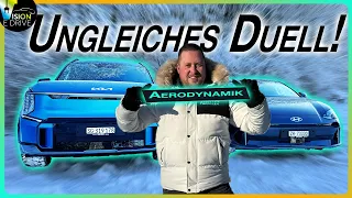 Das Geheimnis der Aerodynamik: KIA EV9 im Vergleich zum HYUNDAI IONIQ 6!