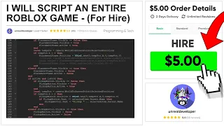 I Hired A PRO Roblox Scripter For $5.. (He's INSANE)