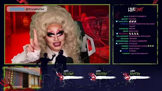 [10/11/20] Trixie Mattel Spooky Stream on Twitch raising money for This Is It Bar