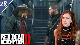 Breaking Out John, Meeting Cornwall and Starting a War | Red Dead Redemption 2 Pt. 28 | Marz Plays