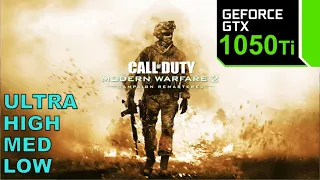 Call of Duty Modern Warfare 2 Campaign Remastered | GTX 1050 Ti 4GB | All Settings | Game Tasted.