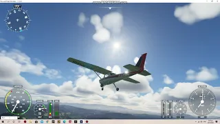 BENCHMARK // MICROSOFT FLIGHT SIMULATOR : ON RYZEN 2600-GT 1030 2GB OC   VERY LOW SETTINGS (1080p)