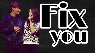 Fix You - Kim Jong Kook & Song Ji Hyo | Spartace Couple [FMV]