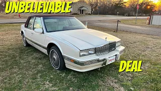 You Won't Believe how Amazing this 1990 Cadillac Seville is!