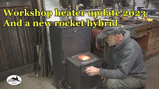 rocket stove heater and new stove update 2023