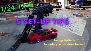 5 Simple Tips to Help build & Set-up Your 1/24 RC Drift Chassis