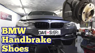 BMW 3 Series F30 Handbrake Shoes Replacement