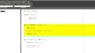 C Programming Tutorial 31 - Passing Structures to Functions